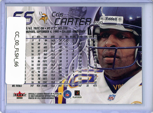 Cris Carter 2000 Showcase #66