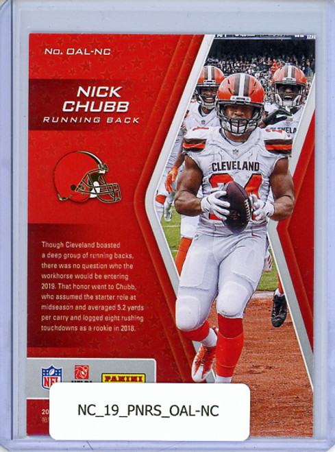 Nick Chubb 2019 Rookies & Stars, On Another Level #OAL-NC