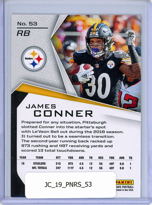 James Conner 2019 Rookies & Stars #53