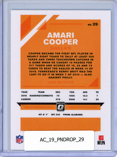 Amari Cooper 2019 Donruss Optic #29