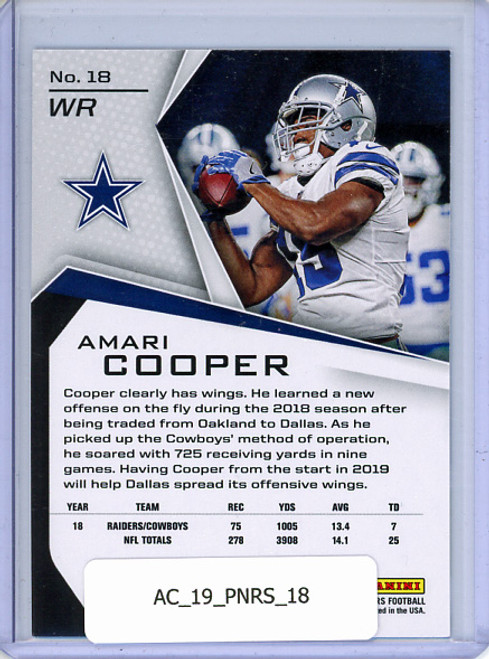 Amari Cooper 2019 Rookies & Stars #18