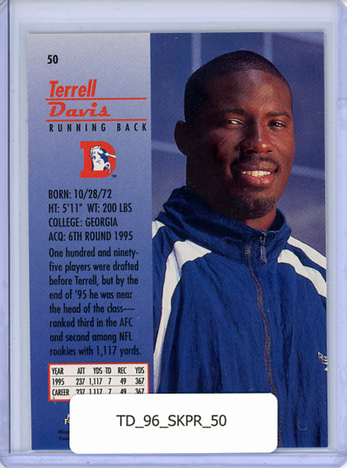 Terrell Davis 1996 Skybox Premium #50