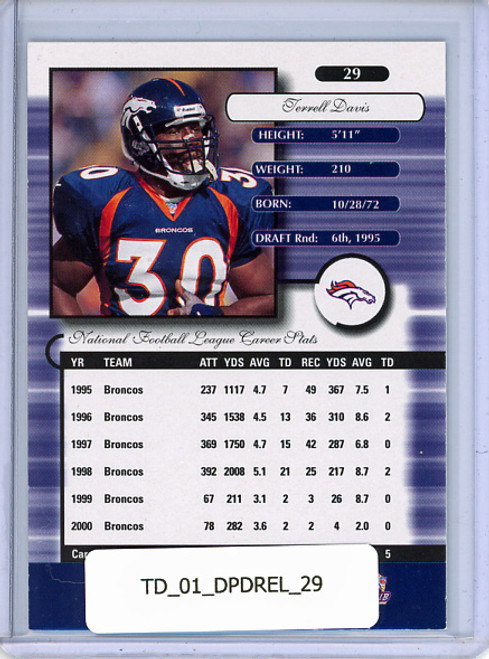 Terrell Davis 2001 Donruss Elite #29