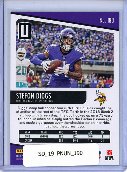 Stefon Diggs 2019 Unparalleled #190