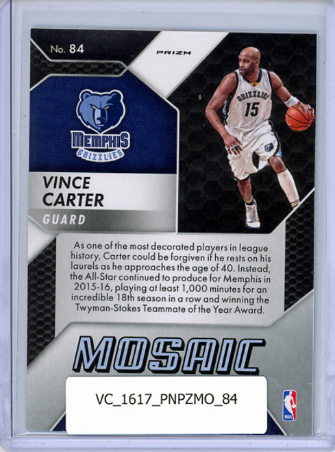 Vince Carter 2016-17 Prizm Mosaic #84