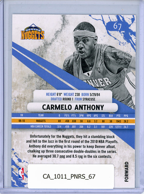 Carmelo Anthony 2010-11 Rookies & Stars #67