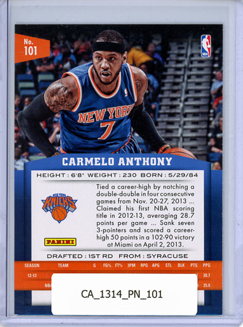 Carmelo Anthony 2013-14 Panini #101