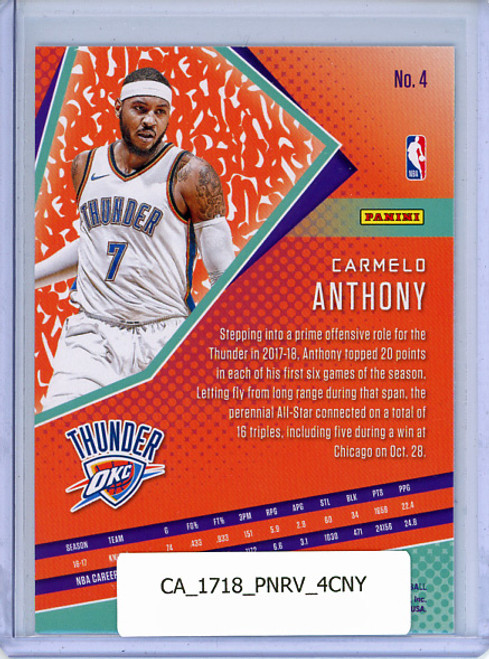 Carmelo Anthony 2017-18 Revolution #4 Chinese New Year