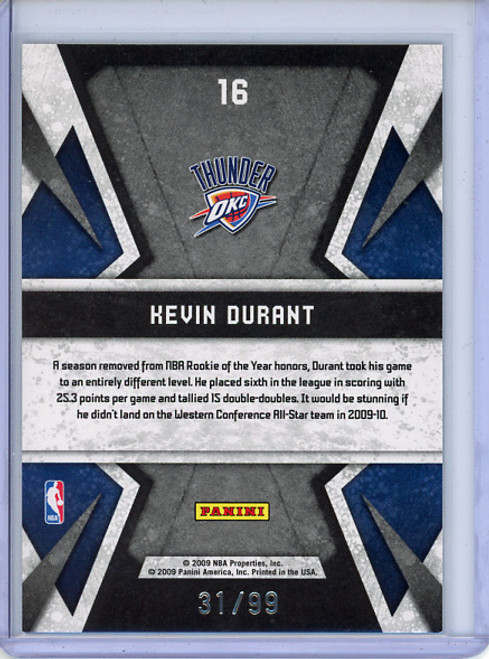 Kevin Durant 2009-10 Limited, Banner Season #16 (#31/99)