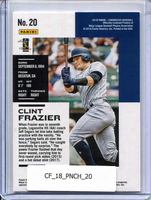 Clint Frazier 2018 Chronicles #20