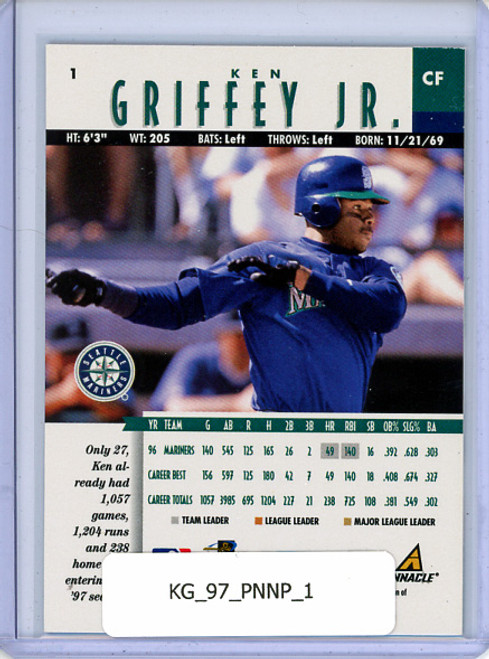 Ken Griffey Jr. 1997 New Pinnacle #1