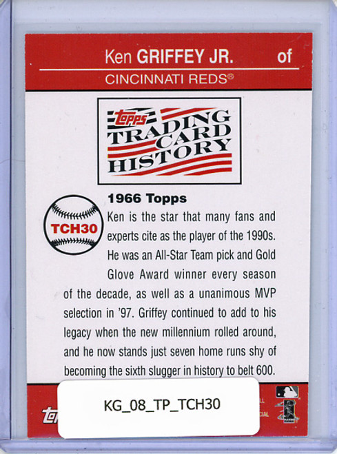 Ken Griffey Jr. 2008 Topps, Trading Card History #TCH30