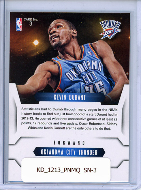 Kevin Durant 2012-13 Marquee, Stars of the Night #3