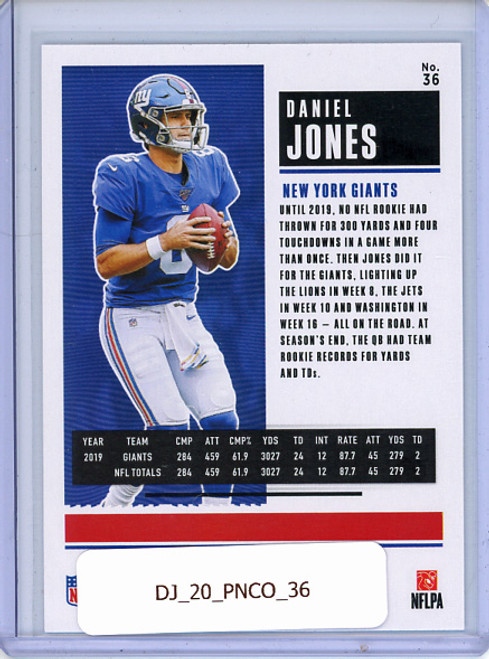 Daniel Jones 2020 Contenders #36