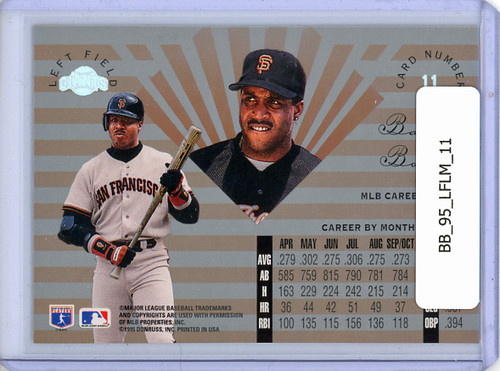 Barry Bonds 1995 Leaf Limited #11