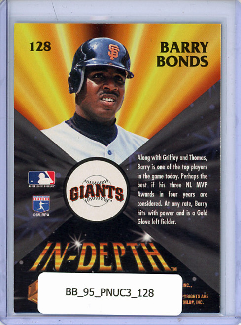 Barry Bonds 1995 UC3 #128 In-Depth