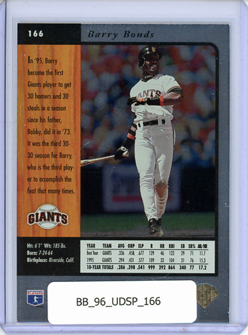 Barry Bonds 1996 SP #166