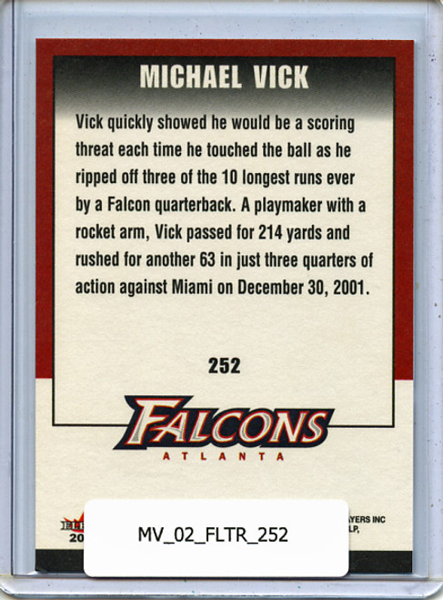 Michael Vick 2002 Tradition #252 Building Blocks