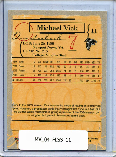 Michael Vick 2004 Sweet Sigs #11