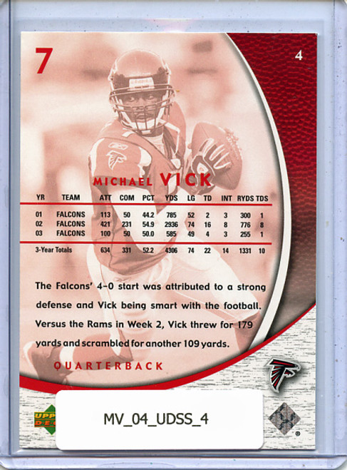 Michael Vick 2004 Sweet Spot #4