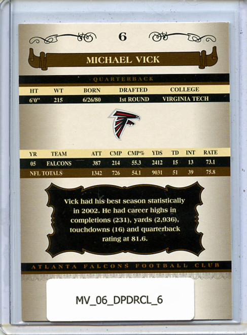 Michael Vick 2006 Donruss Classics #6