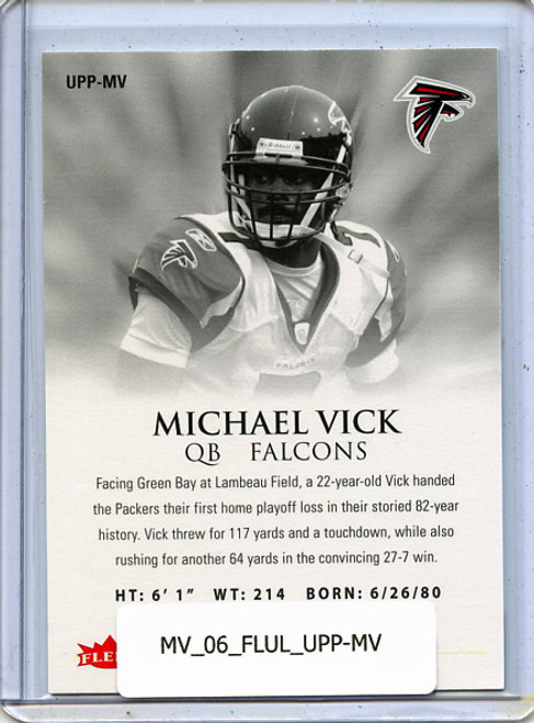 Michael Vick 2006 Ultra, Postseason Performers #UPP-MV