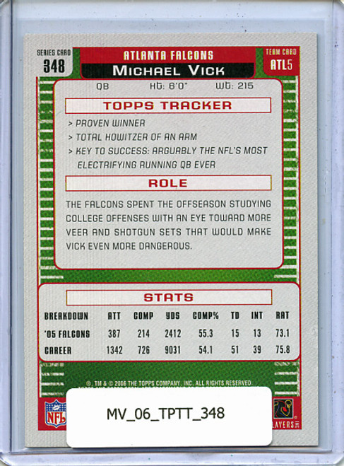 Michael Vick 2006 Total #348