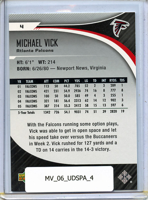 Michael Vick 2006 SP Authentic #4