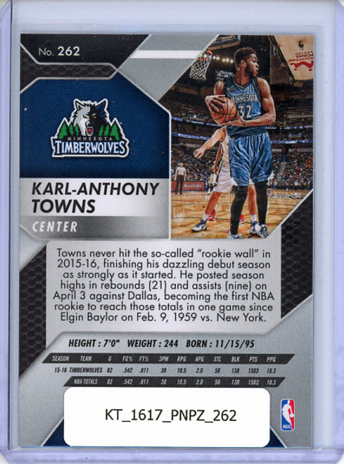 Karl-Anthony Towns 2016-17 Prizm #262