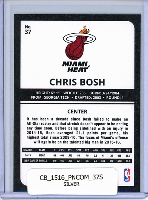Chris Bosh 2015-16 Complete #37 Silver