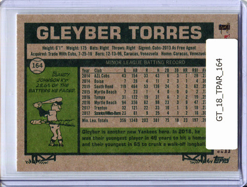 Gleyber Torres 2018 Archives #164
