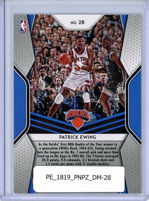 Patrick Ewing 2018-19 Prizm, Dominance #28