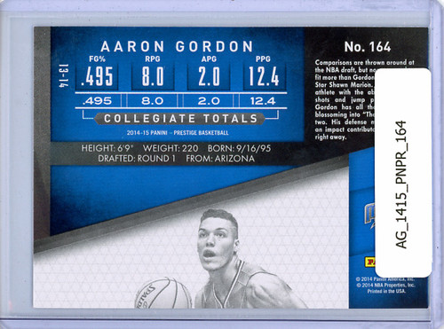 Aaron Gordon 2014-15 Prestige #164