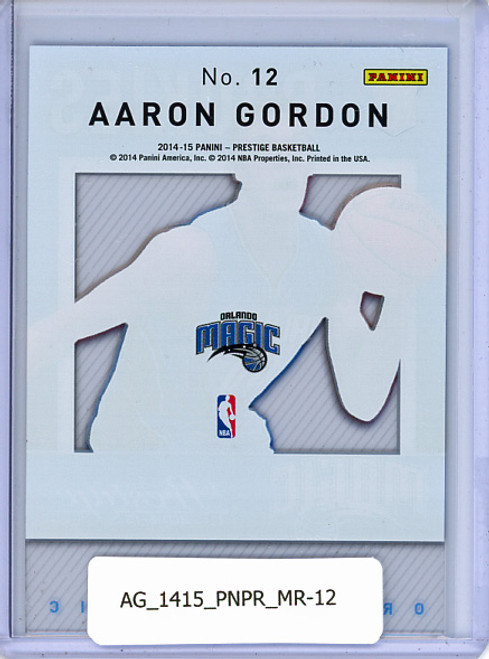 Aaron Gordon 2014-15 Prestige, Mystery Rookies #12