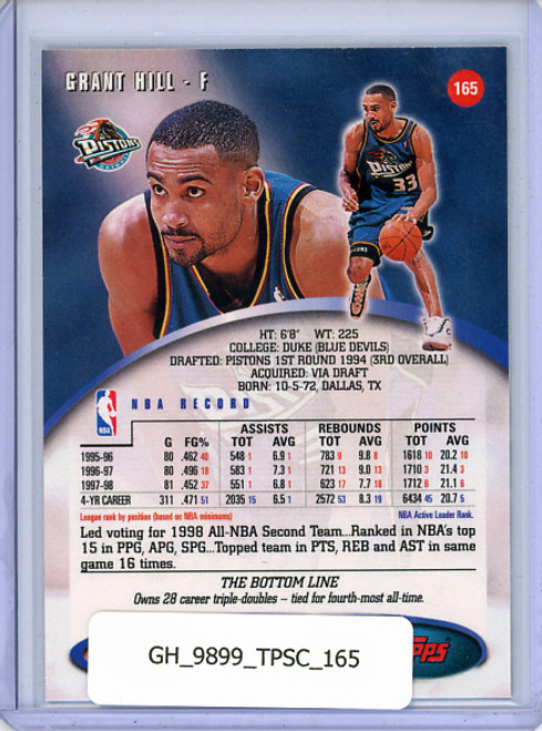 Grant Hill 1998-99 Stadium Club #165