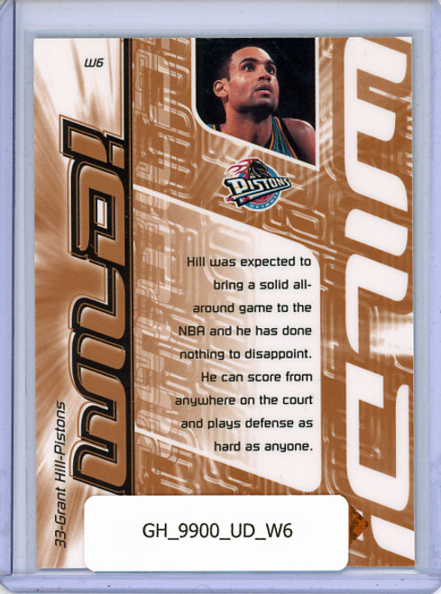 Grant Hill 1999-00 Upper Deck, Wild! #W6