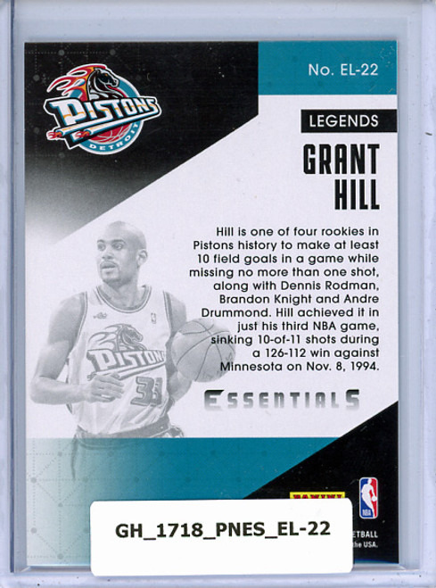 Grant Hill 2017-18 Essentials, Essential Legends #EL-22