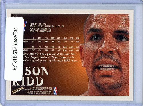 Jason Kidd 1998-99 Hoops #24