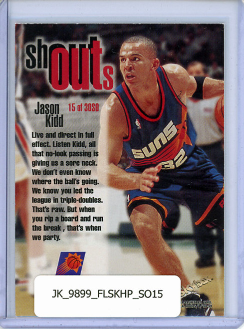 Jason Kidd 1998-99 Hoops, Shout Outs #SO15