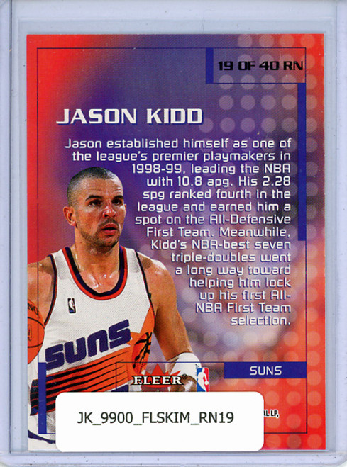 Jason Kidd 1999-00 Skybox Impact, Rewind '99 #RN19