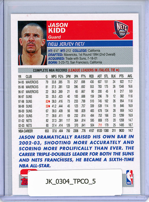 Jason Kidd 2003-04 Topps Collection #5