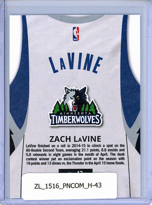 Zach LaVine 2015-16 Complete, Home #43