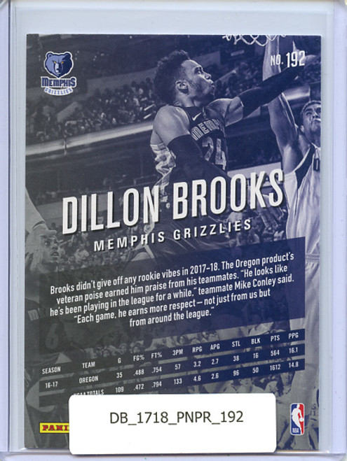 Dillon Brooks 2017-18 Prestige #192