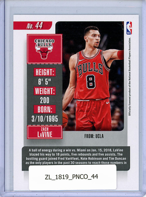 Zach LaVine 2018-19 Contenders #44