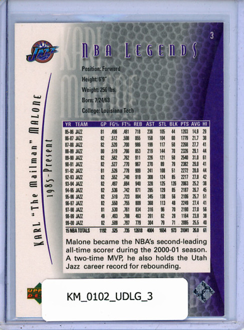 Karl Malone 2001-02 Legends #3