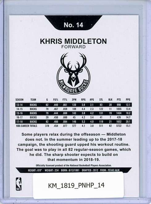 Khris Middleton 2018-19 Hoops #14