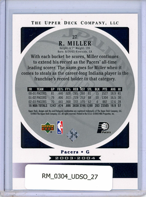 Reggie Miller 2003-04 Standing O #27