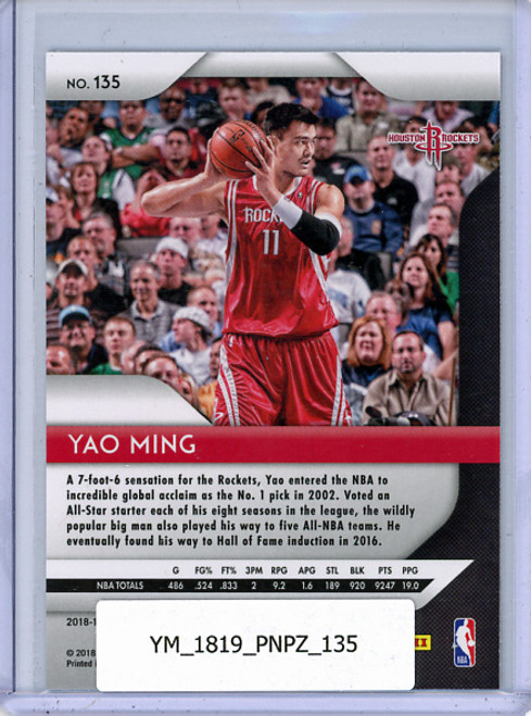 Yao Ming 2018-19 Prizm #135