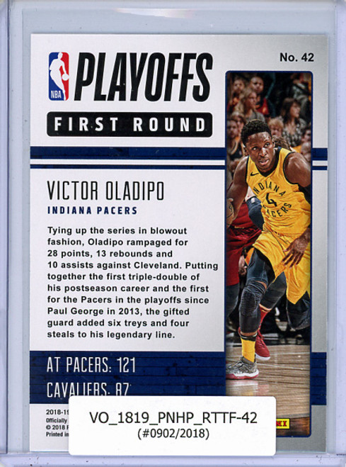 Victor Oladipo 2018-19 Hoops, Road to the Finals #42 First Round (#0902/2018)