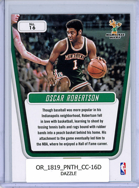 Oscar Robertson 2018-19 Threads, Century Collection #16 Dazzle